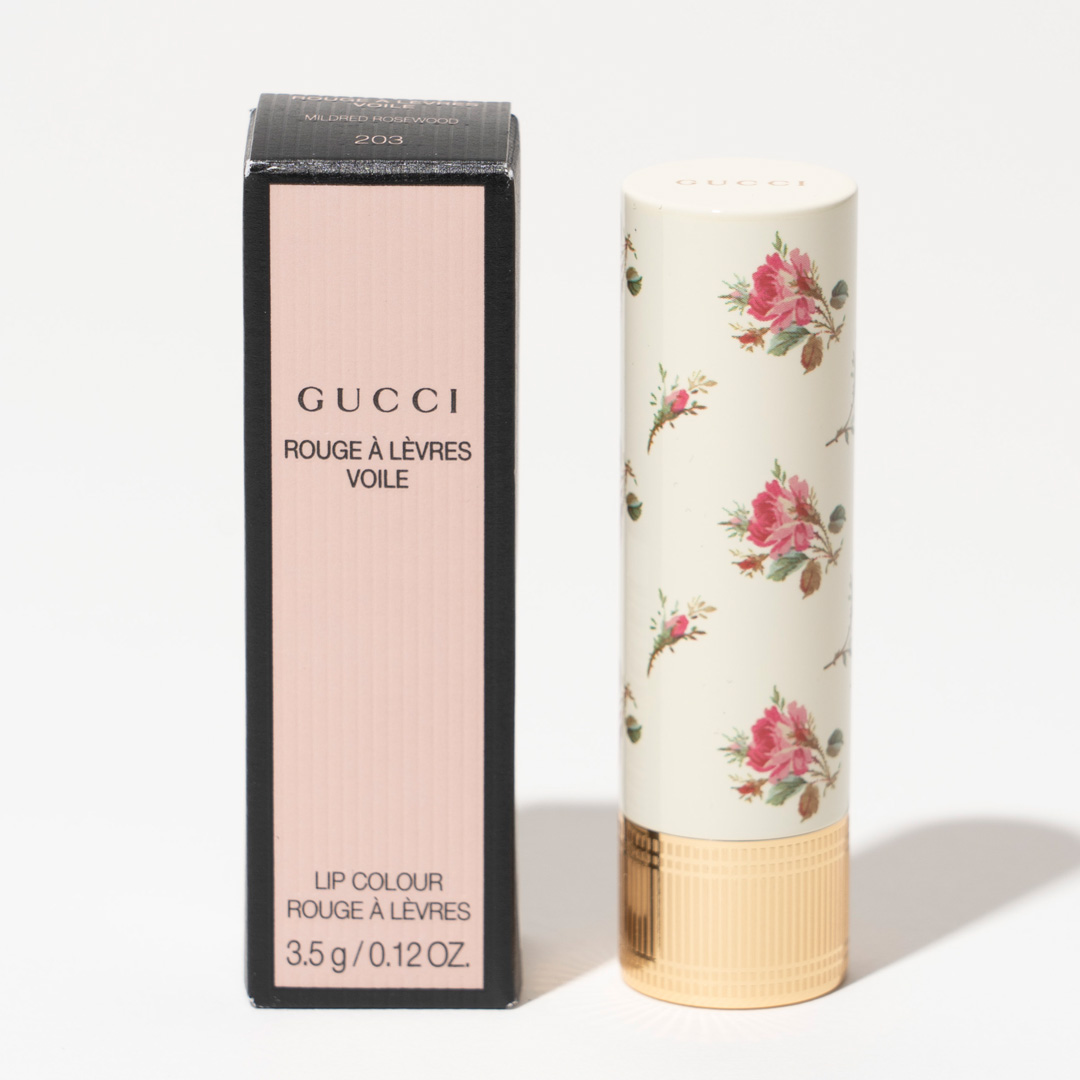 日本未上陸GUCCIのリップ塗ってみた! 実際の使用感や使い心地を先取りレビュー!の画像